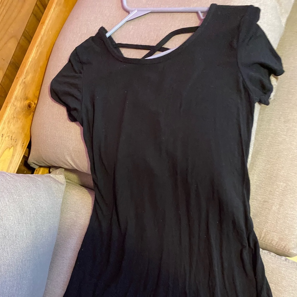 Black dress worn once for a photo shoot size small